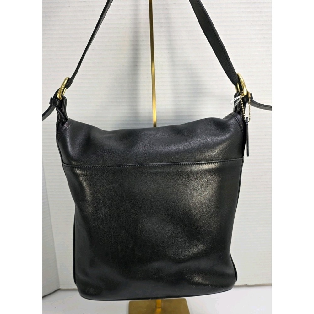 Vintage‎ Coach Whitney Shoulder Crossbody Bag In Black G7H-4115 - Picture 2 of 7